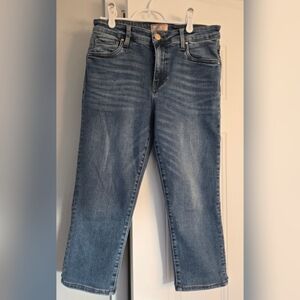 Kut from the Kloth Catherine Crop Straight Leg Jeans